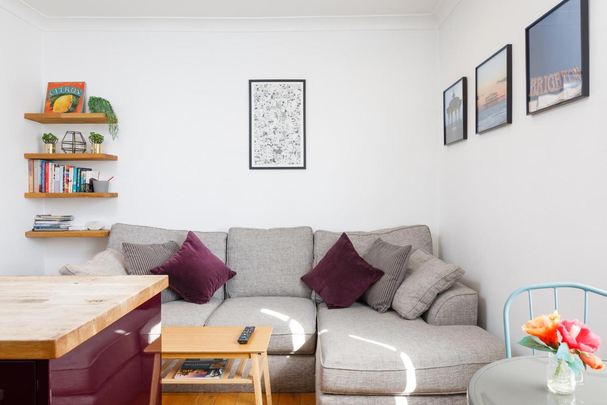 Trendy Central 1 Bed Flat With Roof Terrace Brighton Exterior photo