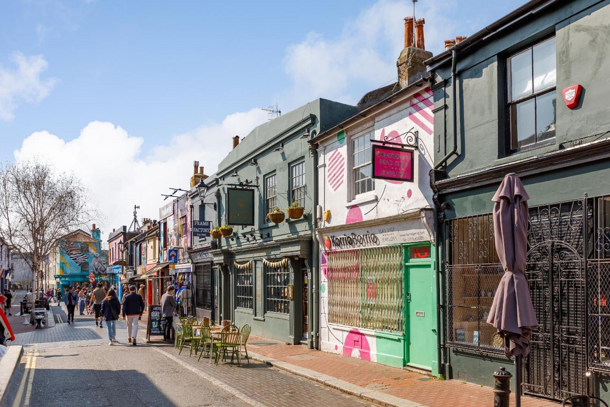 Trendy Central 1 Bed Flat With Roof Terrace Brighton Exterior photo